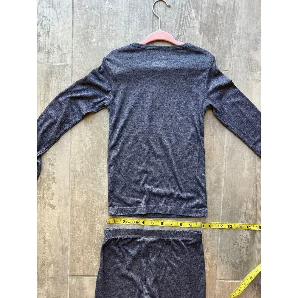 32 DEGREES Kid's Heat Base Layer Set 2 Piece Long Sleeve Top & Leggings 6 Small